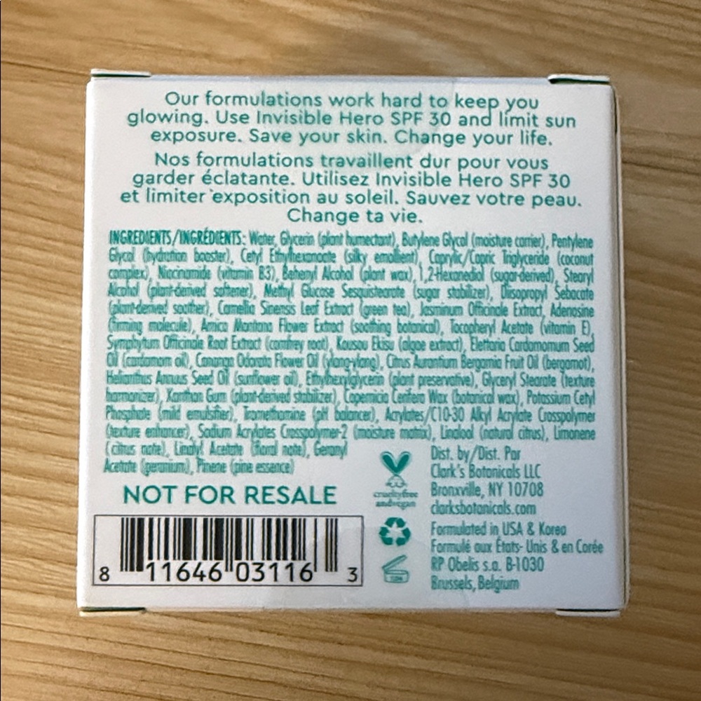 Clark's Botanicals Deep Moisture Mask Crème Riche Hydrating 50ml - NEW IN BOX** - Picture 6 of 7